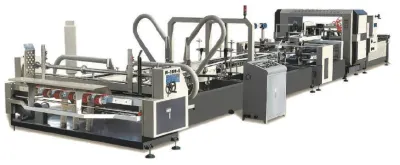 Máy dán thùng tự động tại nhà máy Minh Phúc