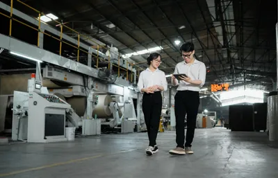 Hình ảnh nhà máy sản xuất bao bì carton Minh Phúc