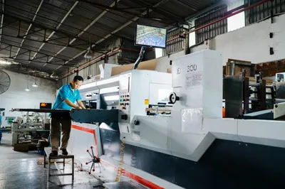 Hình ảnh nhà máy sản xuất bao bì carton Minh Phúc