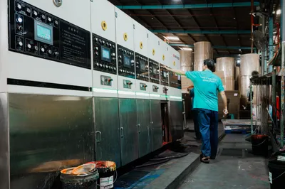 Hình ảnh nhà máy sản xuất bao bì carton Minh Phúc