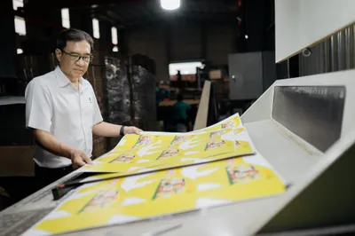 Hình ảnh nhà máy sản xuất bao bì carton Minh Phúc