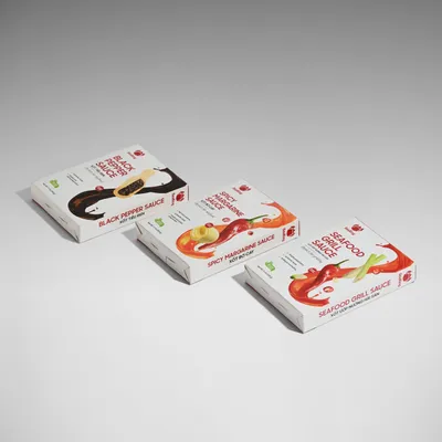 Mẫu bao bì carton Minh Phúc sản xuất cho khách hàng